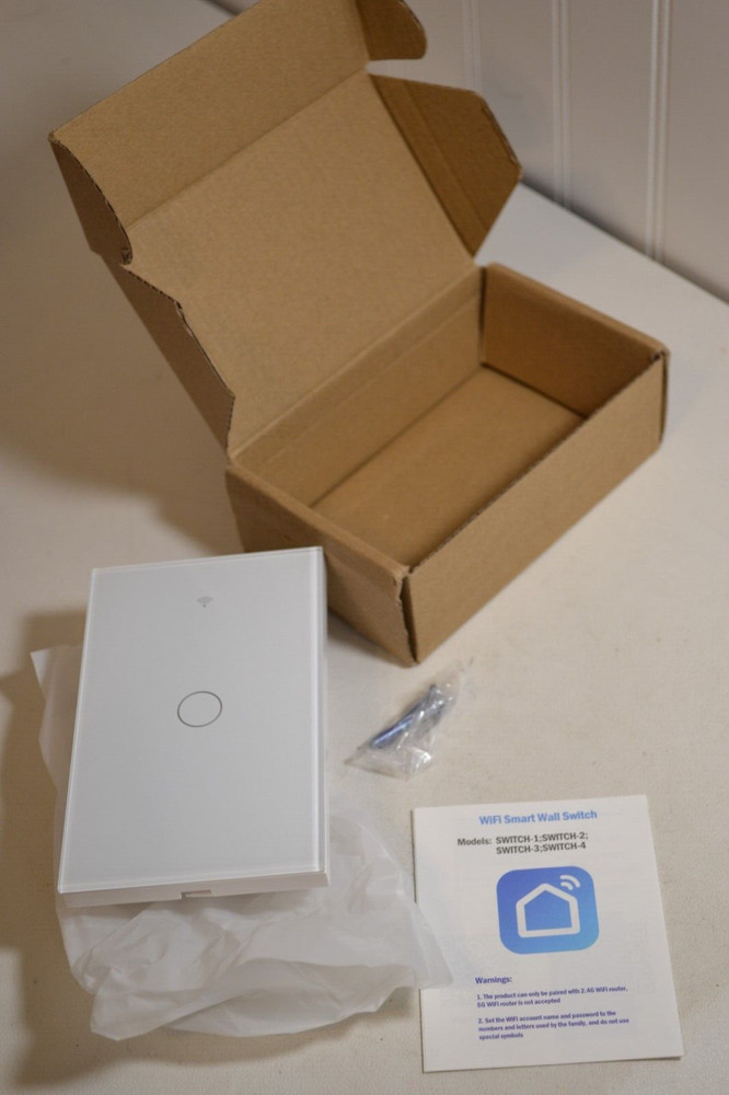 Wifi Smart Wall Switch Models: Switch-1; Switch-2; Switch-3; Switch-4