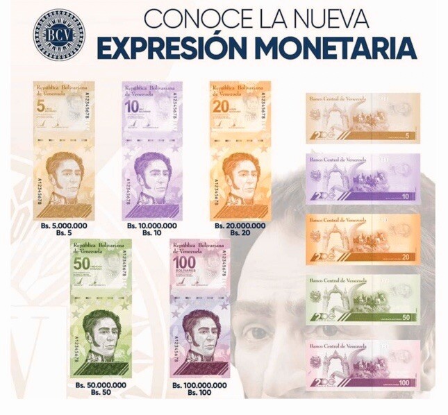 Venezuela 20 Digitales 2021 qty 20 UNC 20 million bolivars soberano *NEW* P-117