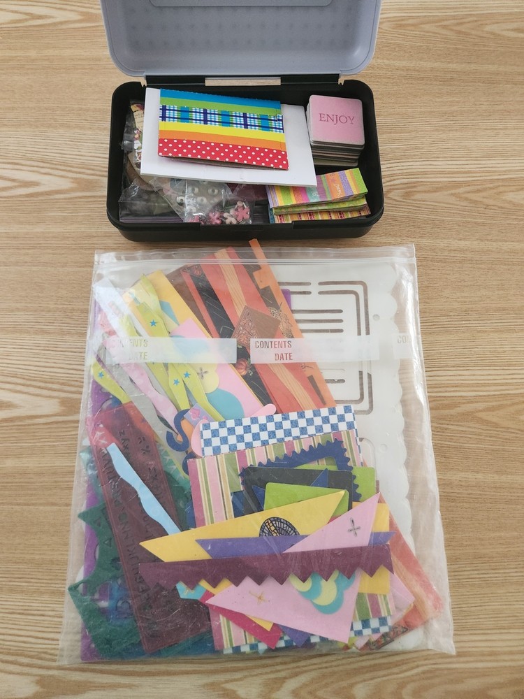 Assorted Scrapbooking Supplies (Stencils, Boarders, Etc.)