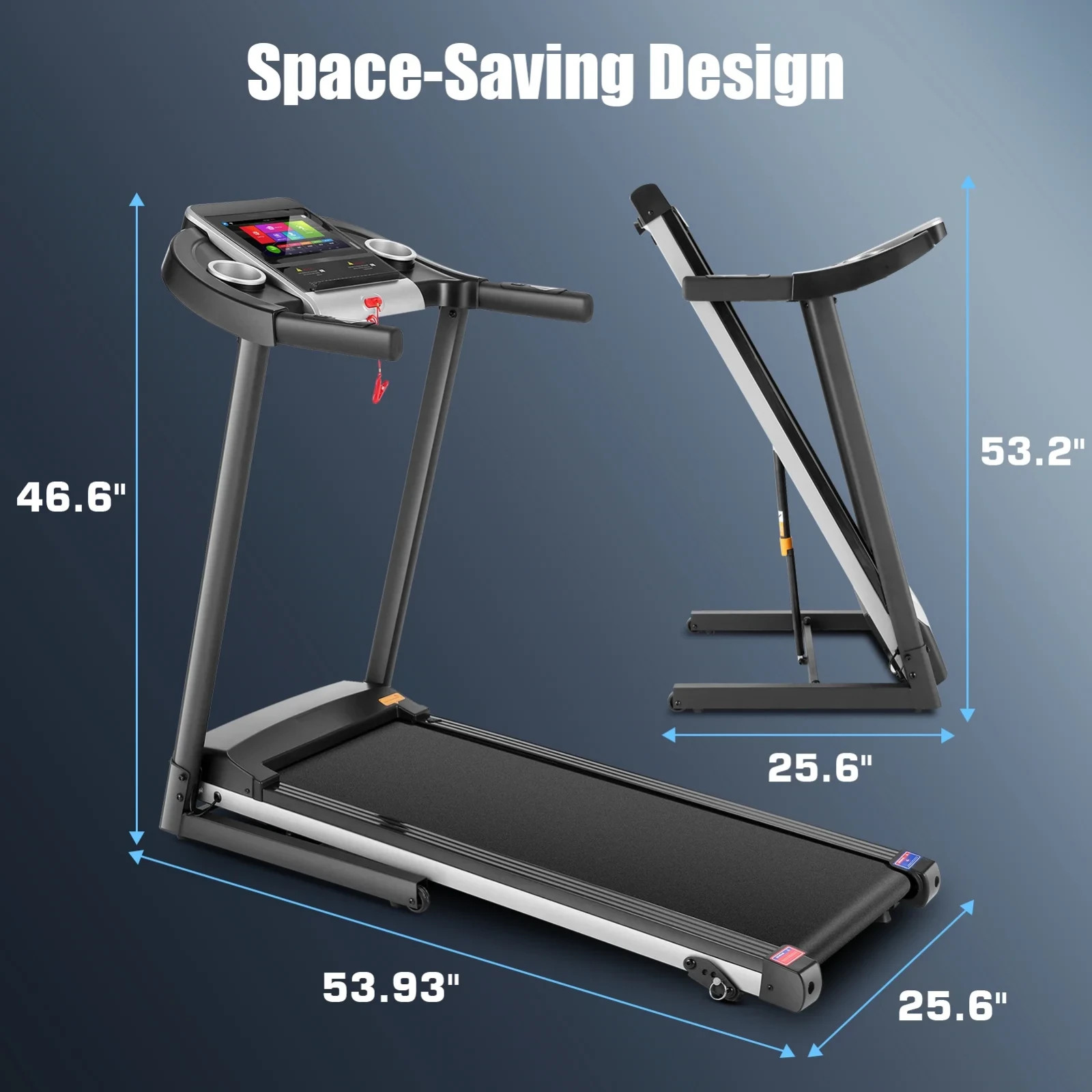 Heavy Duty Treadmill 2.5-3.5HP Treadmill Machine High Quality Treadmill for Home