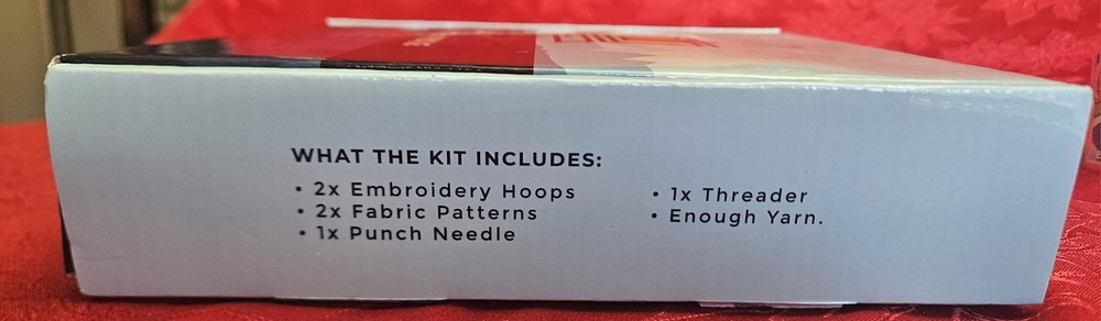 Punch Needle Kit For Beginners – 2 Floral Stitching Kits