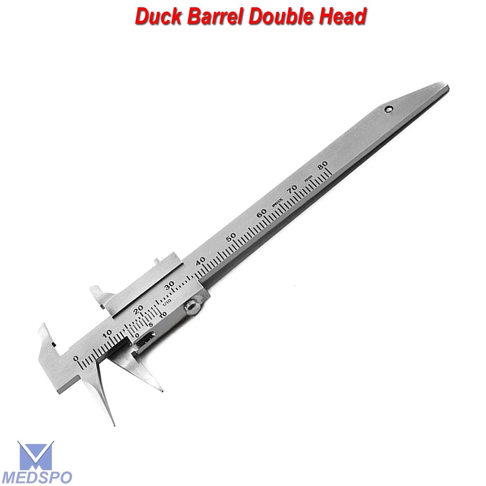 Orthodontic Barren Duck Caliper Bracket Positioning Gauge & Bracket Height Set