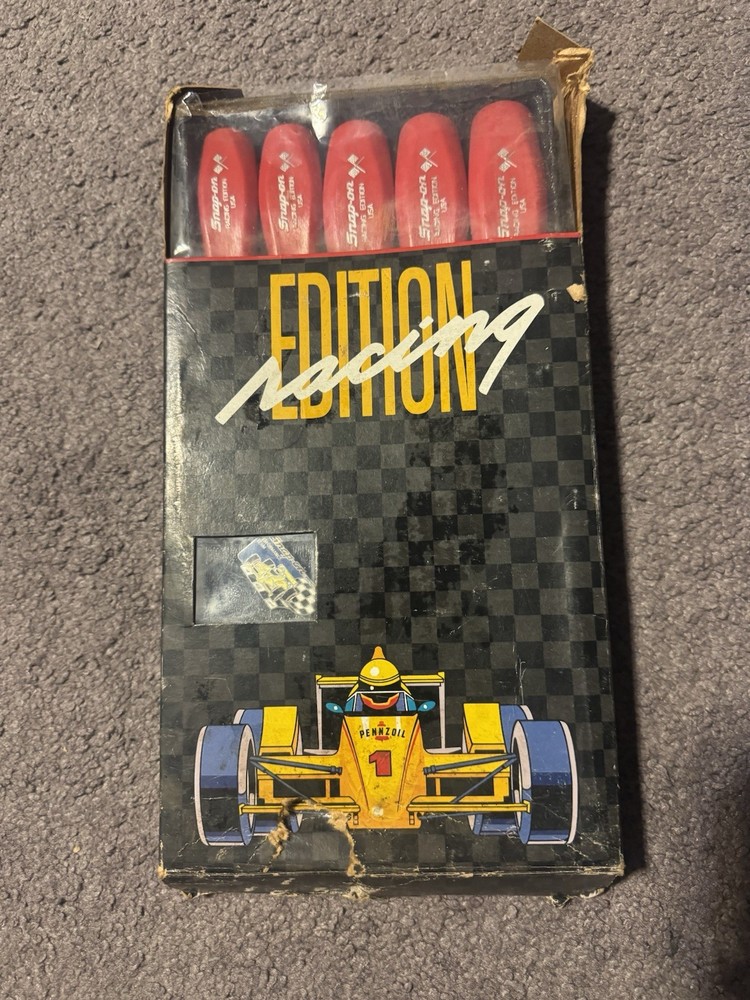 Snap-on Tools 5pc Racing Edition Screwdriver Set