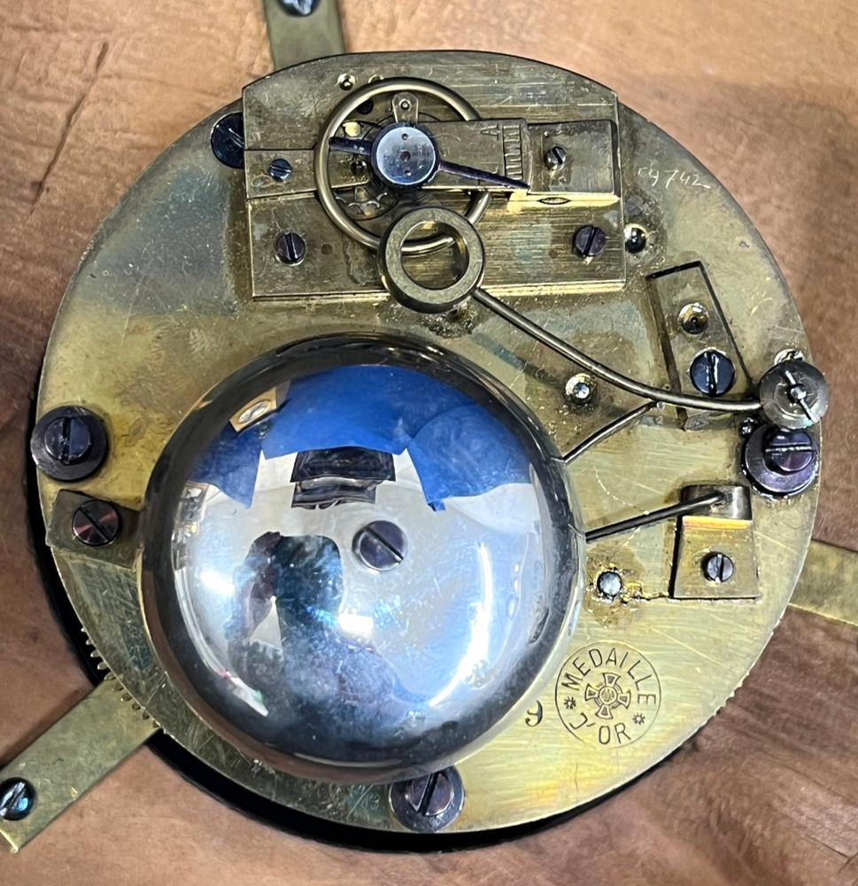 Rare Antique Gustav Becker Wall Clock *