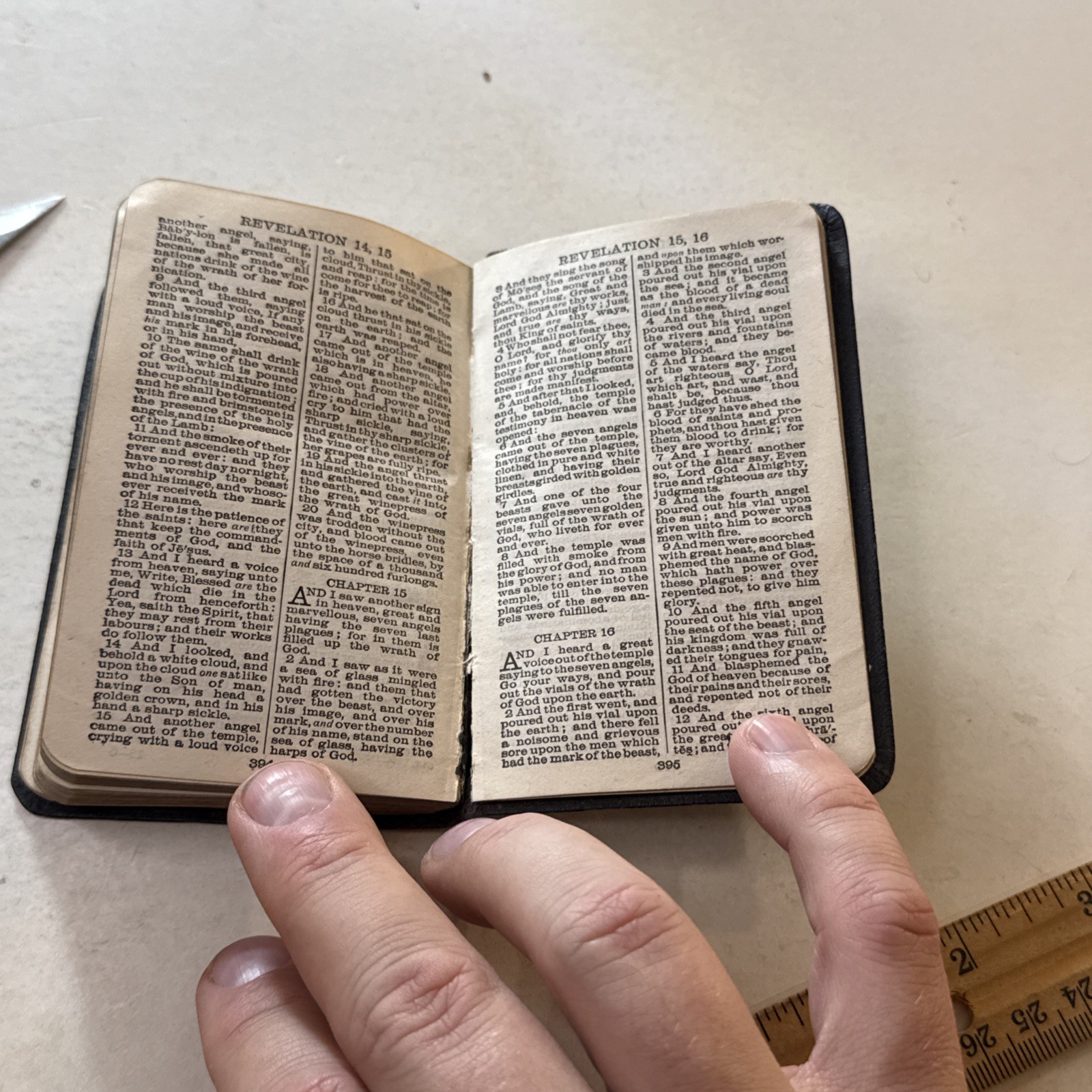 1918 WWI New Testament Pocket Holy Bible Army Camp Dodge Iowa IA Soldier Army SD