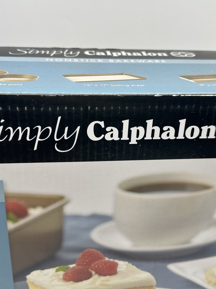 Calphalon Nonstick Bakeware Set 5 Piece NEW | Baking Pan Set Cake Muffin Sheet