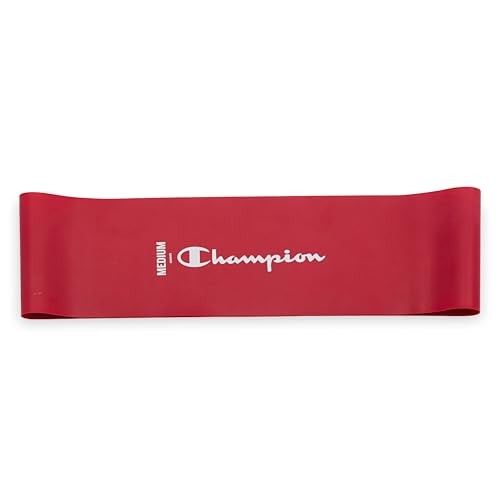 Loop Resistance Bands (3-Pack, Grey/Red/Blue), Light/Medium/Heavy, Odor-Free,