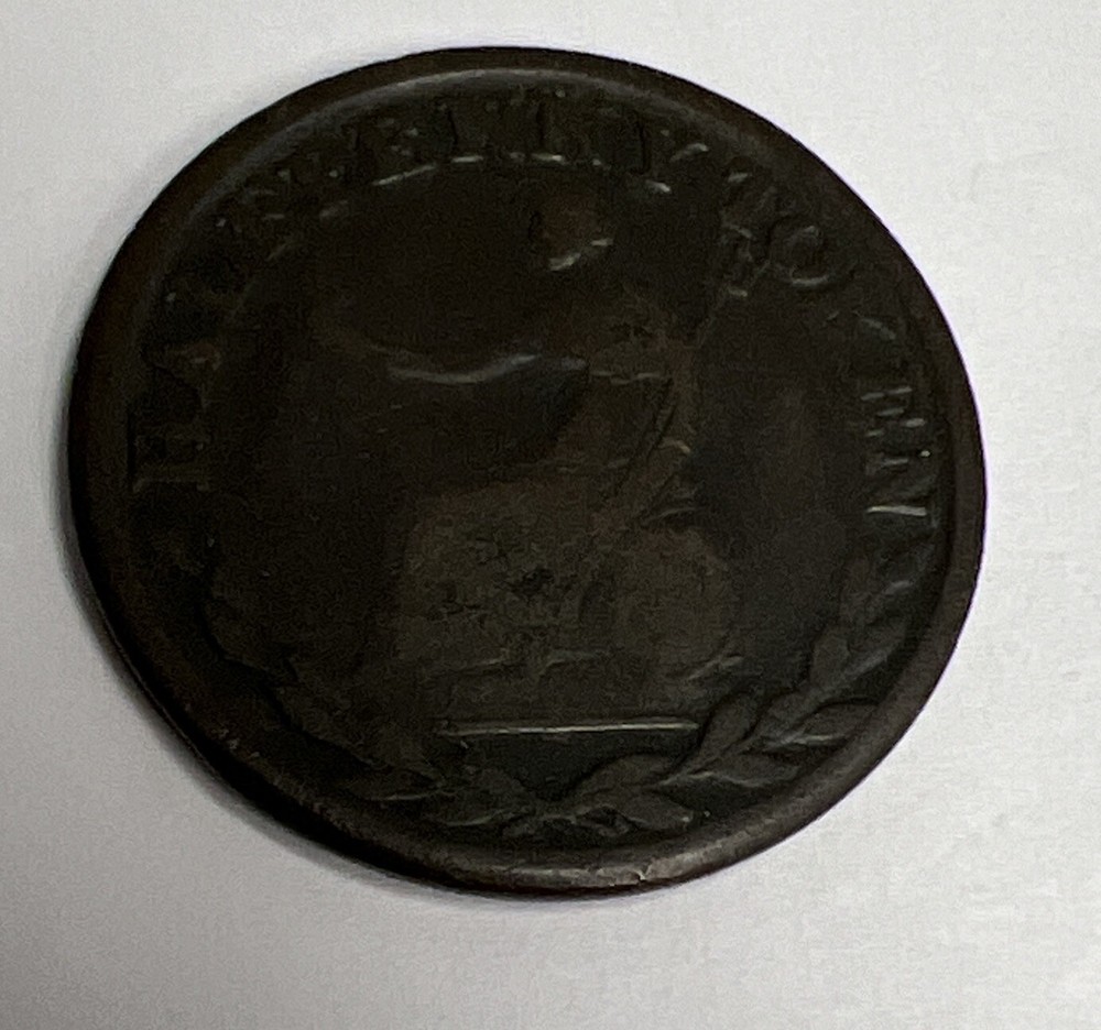 Canada Field Marshal Wellington Half Penny Token