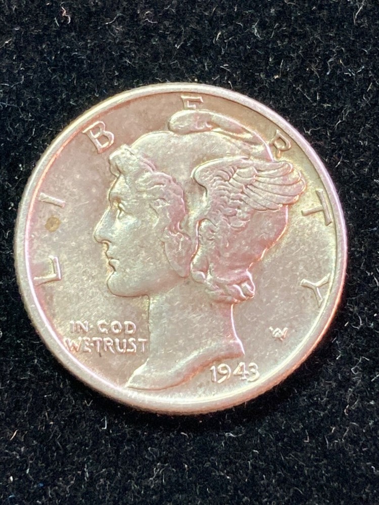 1943 P Mercury Dime Uncirculated