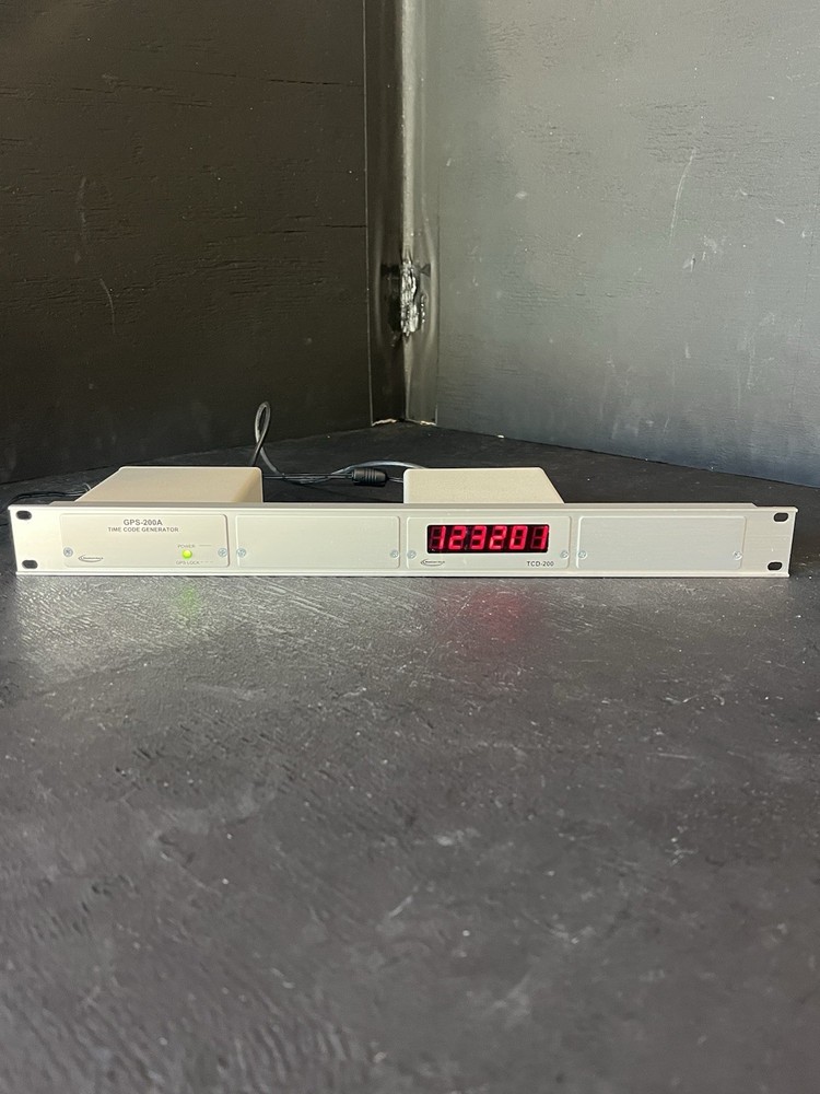 MasterClock GPS-200A Time Code Generator + Display Module