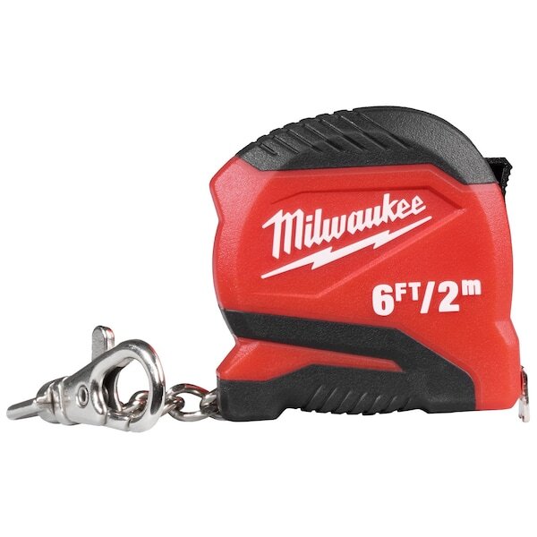 Milwaukee Tool 48-22-1706 Tape Measure,6 Ft L Blade Sae
