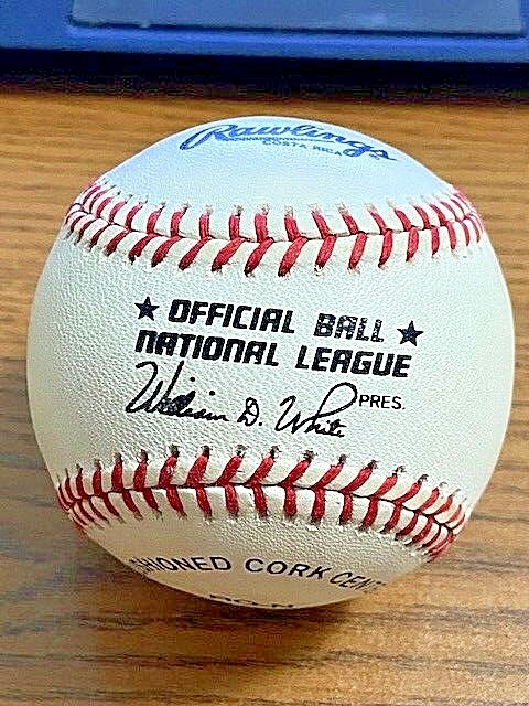 DOUG SIMONS SIGNED AUTOGRAPHED ONL BASEBALL! Mets & Expos!