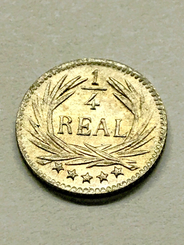1896 Guatemala 1/4 Real BU #3311