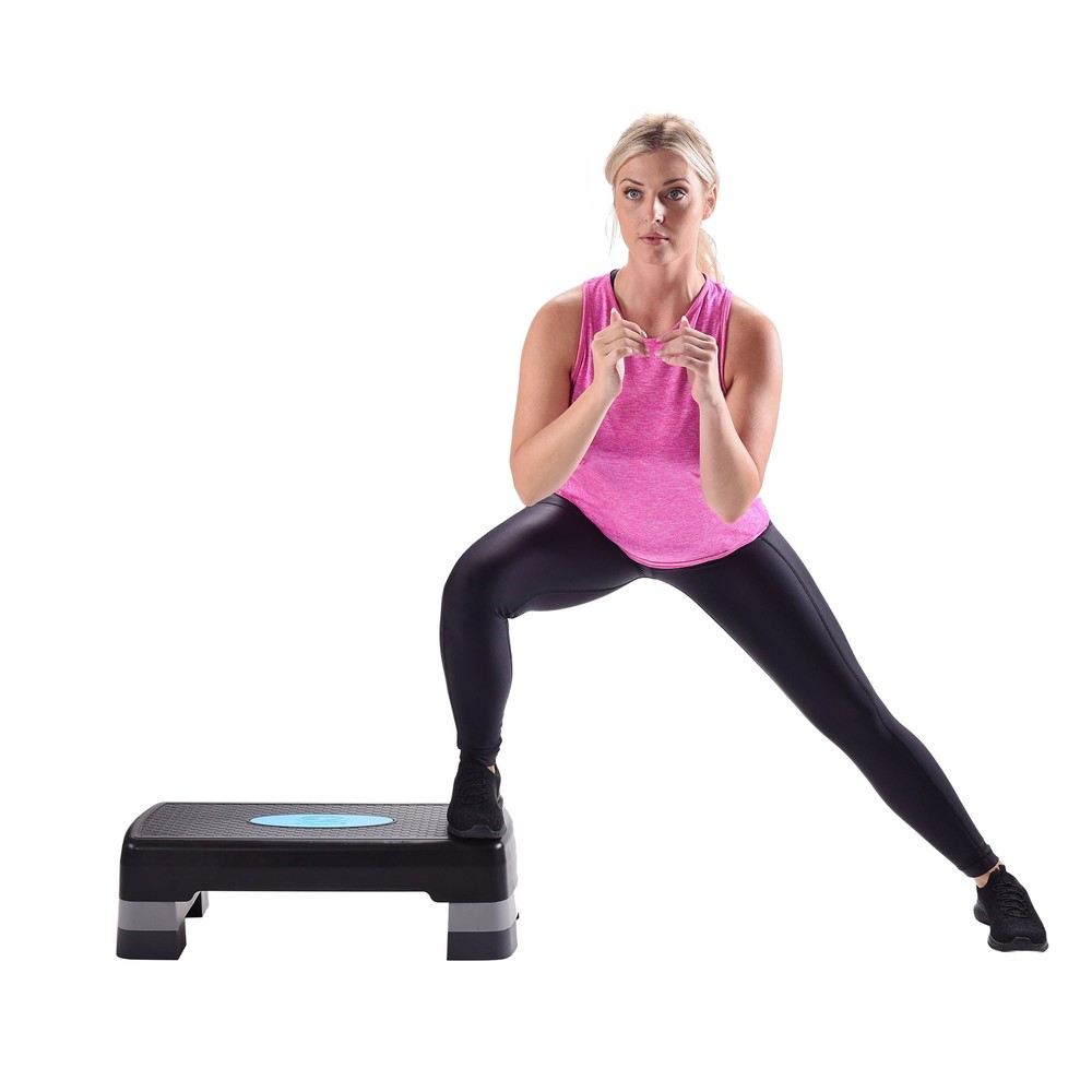 Athletic Works 3-Level Aerobic Step Deck , Adjustable to 4"-6"-8"