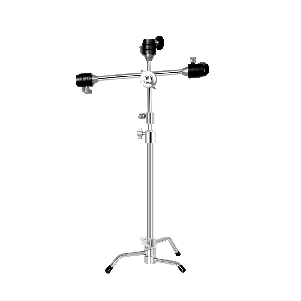 US 53cm Mini C-Stand Desk Stand Light Tripod For Camera LED Light Speedlite