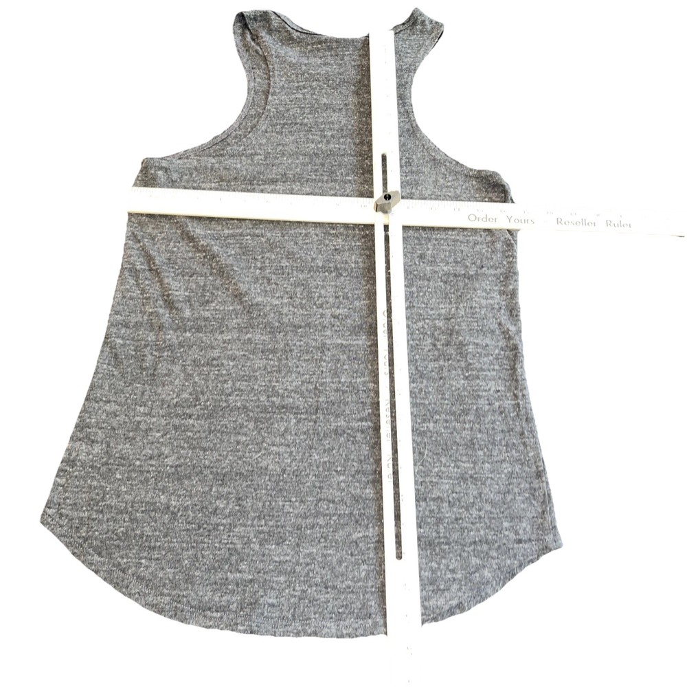 Women’s Vtg KISS’s Band ‘Alive In ‘77!’ 1977 Junk Food Tank Top Shirt Large Gray