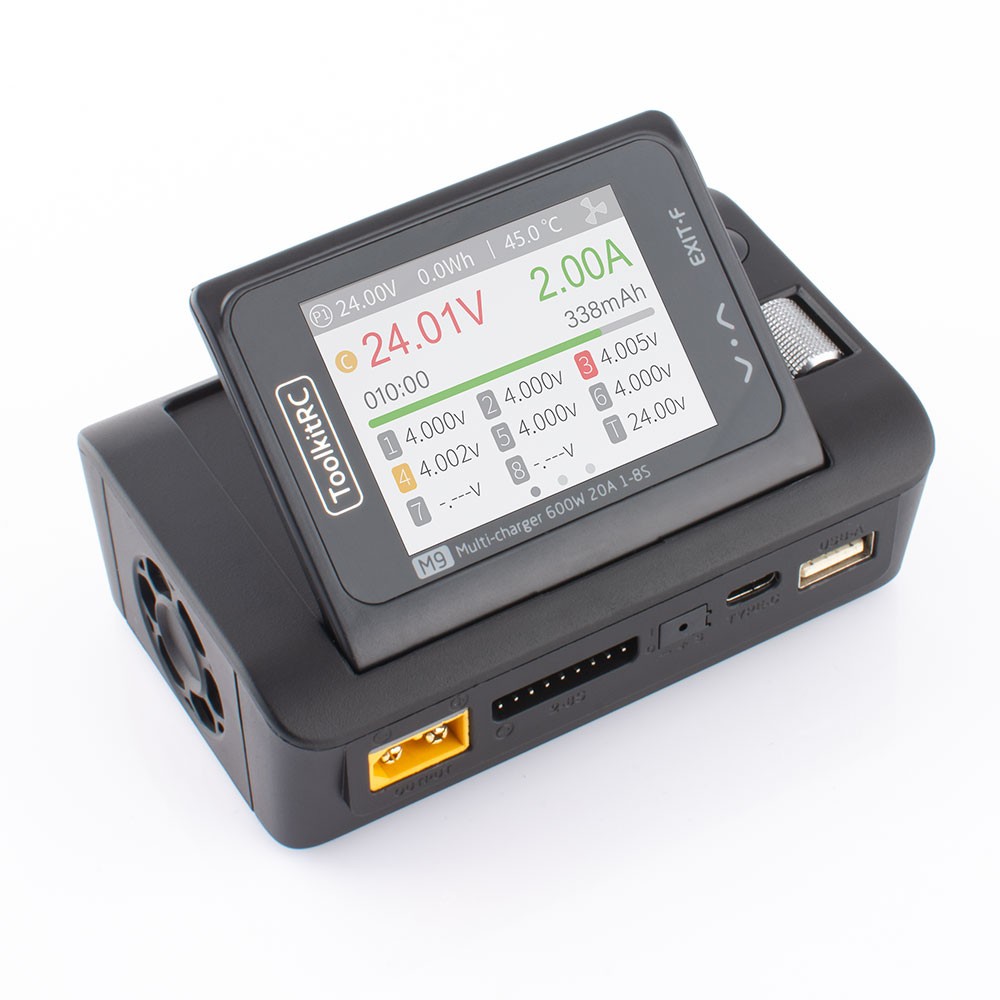ToolkitRC M9 - M9 Multi Function LiPo DC Battery Charger, 600W