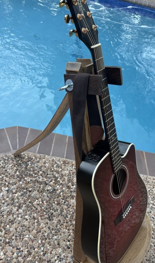 Wine Stave Guitar Stand #36