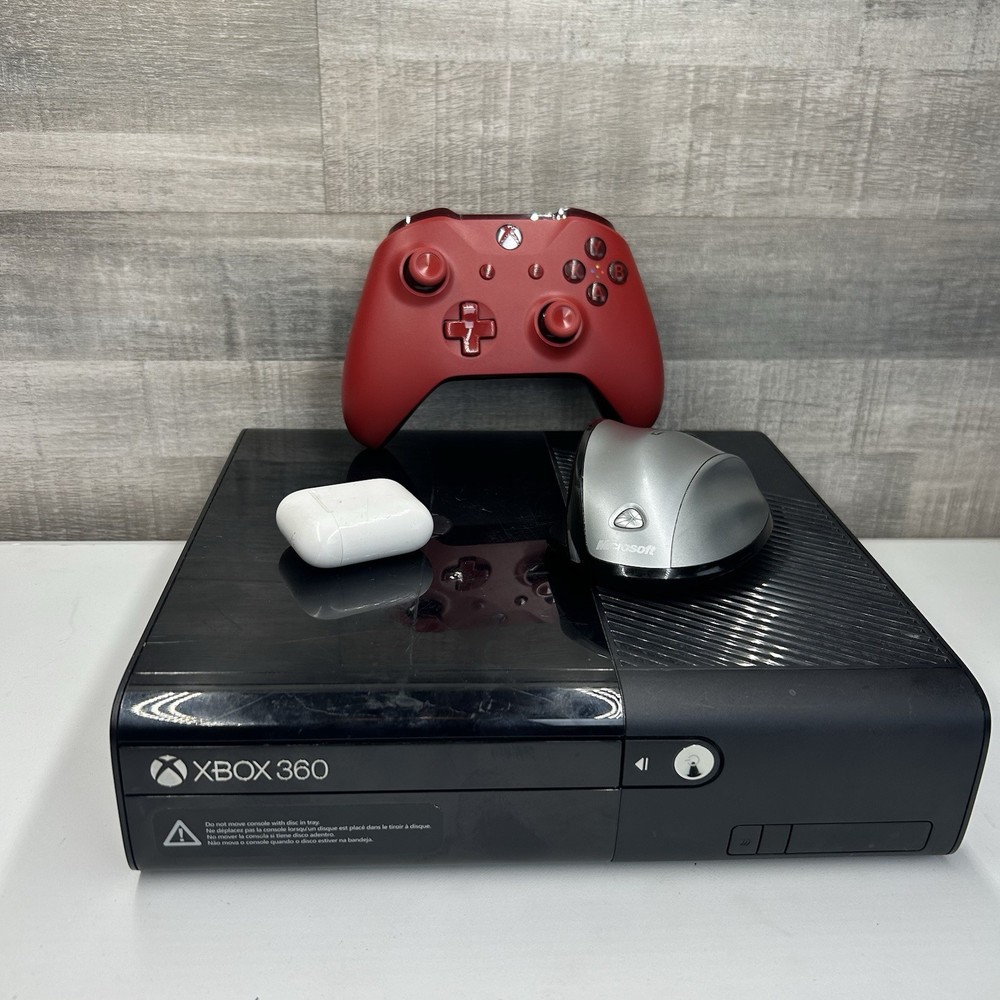 Microsoft Xbox 360 E 250GB Console SYSTEM ONLY UNTESTED With Hard Drive