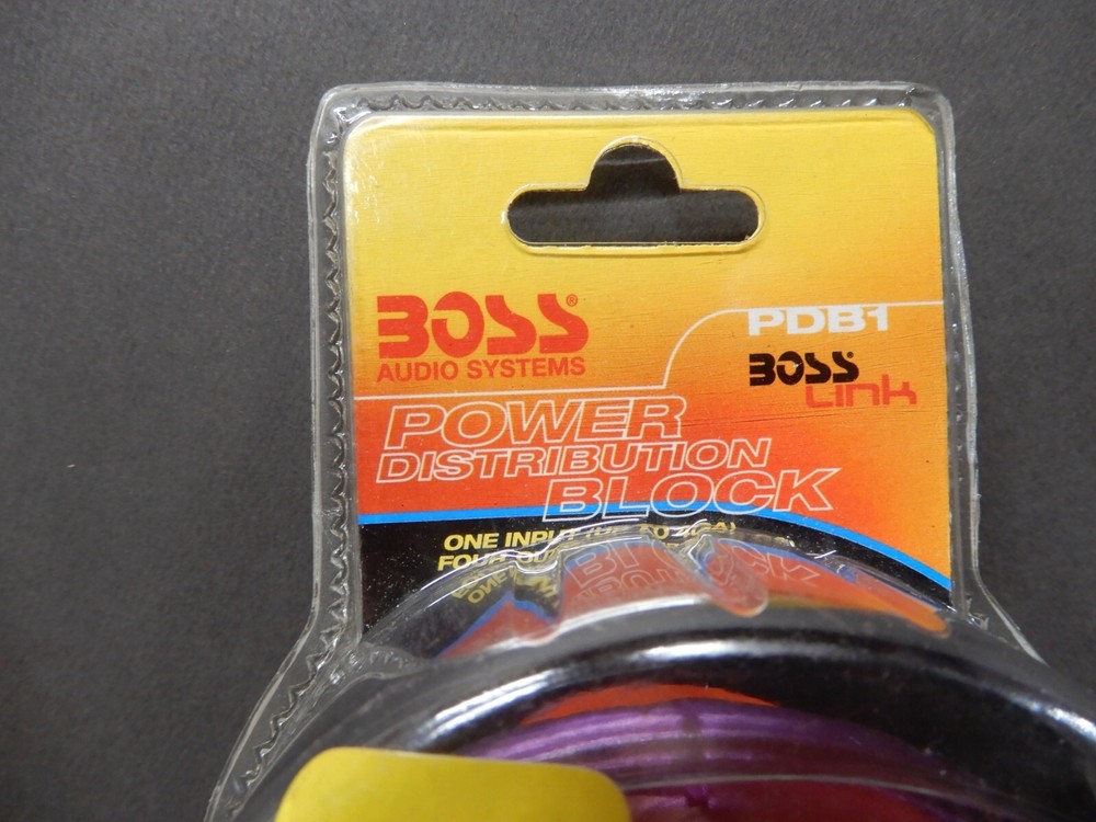 Boss Audio Systems Power Distribution Black PDB1 NOS