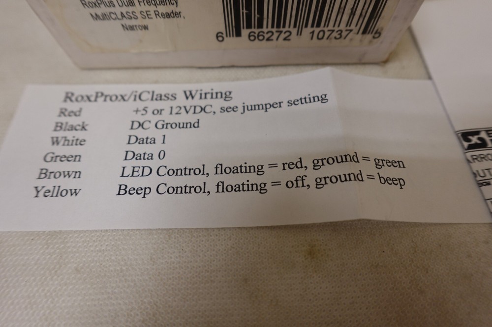 Essex Electronics IRXP-1 Rox Plus Dual Frequency MultiClass SE Reader Narrow