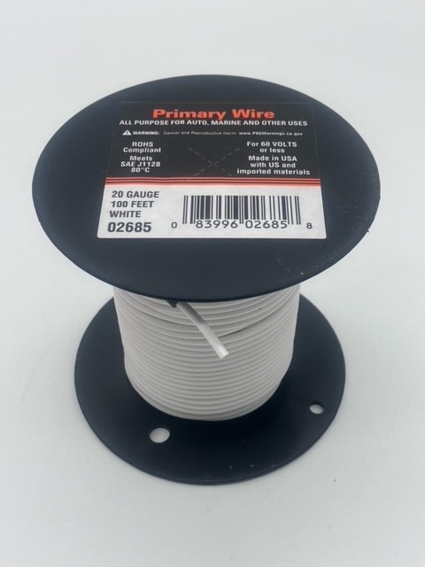 20 Gauge Primary Wire 100% Fine-Stranded Copper USA Made Lot NOT CCA