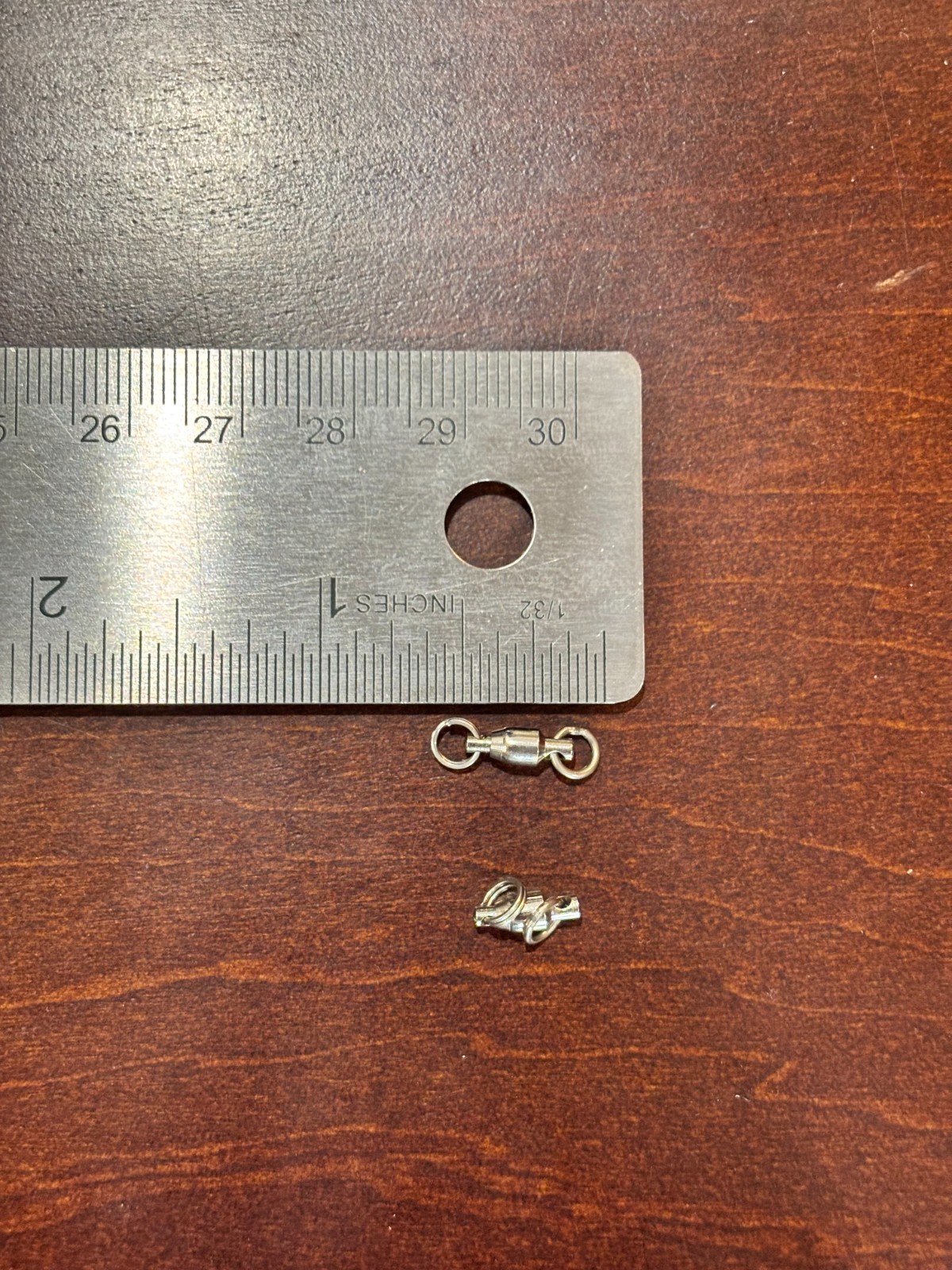 Ball Bearing Swivel with Split Ring Heavy Duty Stainless Steel 100 Pack