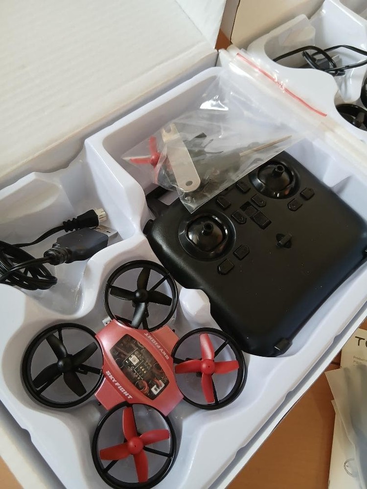 Dji Tello Drone T1d Controller With 3 Drones Mini Quadcopter Bundle For