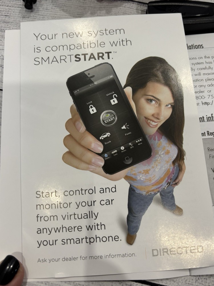 Ready Remote, Start & Keyless Entry Kit By Directed Electronics unused 24923B