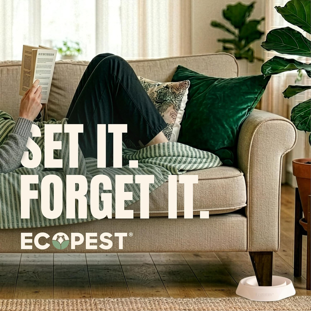 Bed Bug Interceptors – 4 Pack | Bed Bug Blocker (Pro) Interceptor Traps | Insect