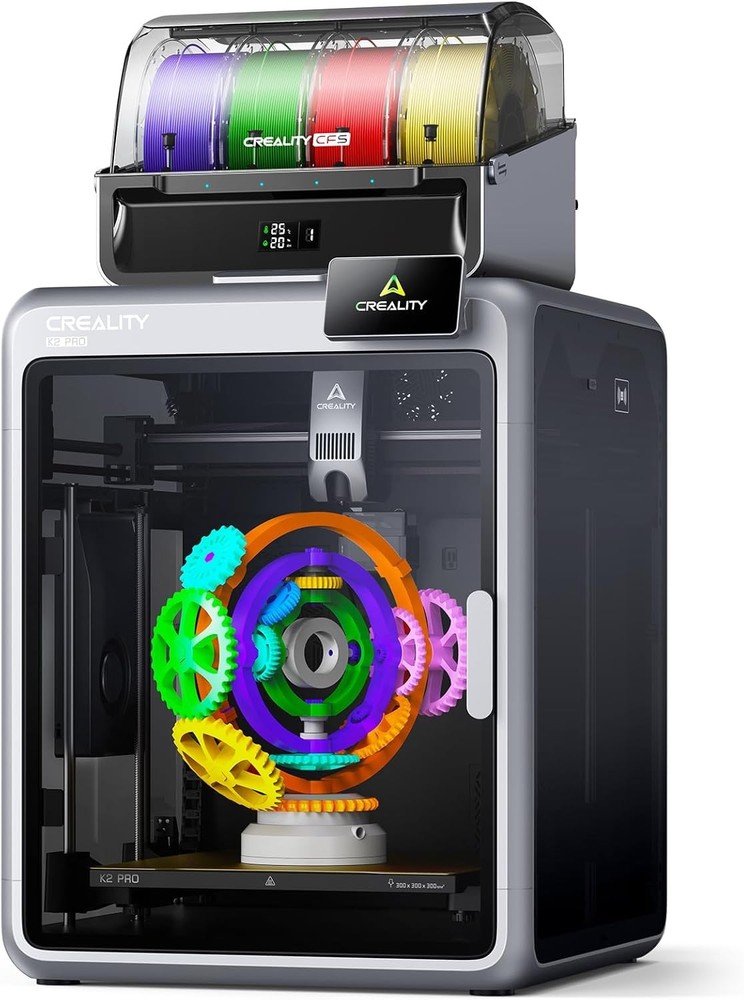 Creality K2 Pro Combo 3D Printer Multicolor with CFS Max 600mm/s Dual AI Camera