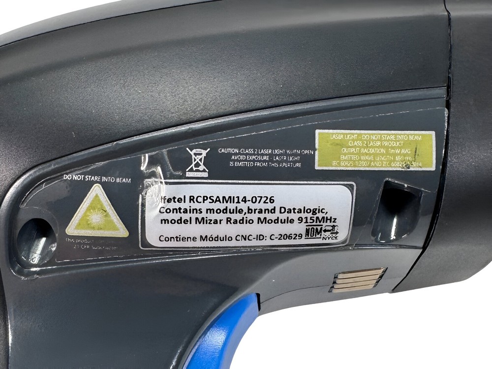 LOT OF 5 Datalogic POWERSCAN PM9501 Barcode Scanner w/Charging Base & Bundle