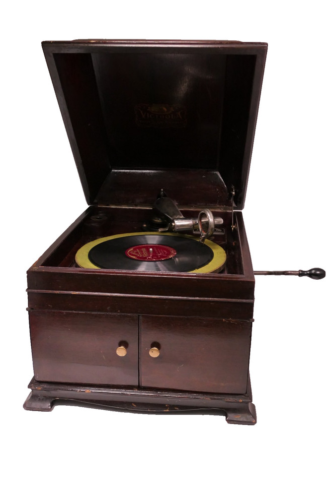 Victrola Victor Talking Machine VV-IX. Working.