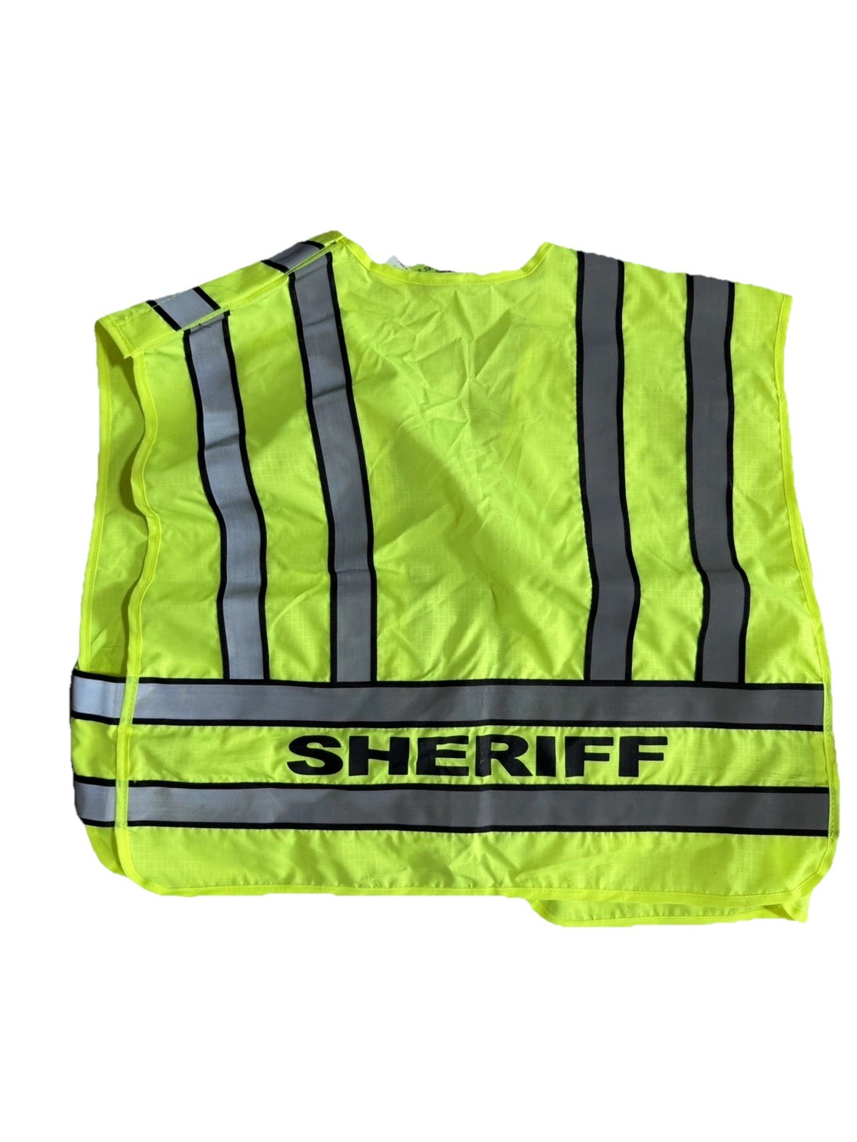 Galls Zip-N-Rip safety vest lot of 10 yellow reflective M-XL