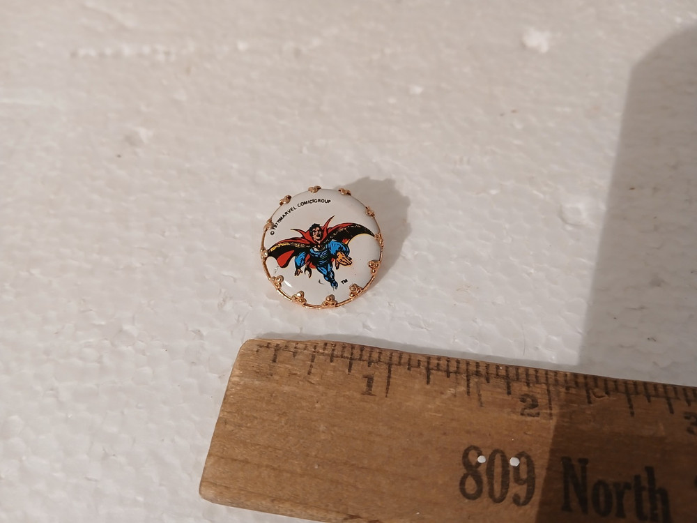 Vintage 1977 Marvel Comics Doctor Strange Pinback Button