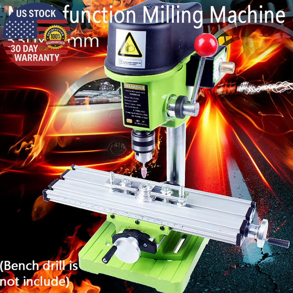 Multifunction Worktable Milling Machine Working Slide Table Vise Fixture Adjustm
