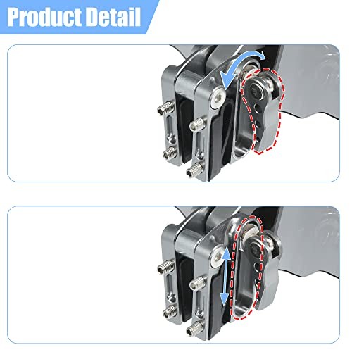 28cm Motorcycle Windshield Motorcycle Wind Deflector Gray Lens Adjustable