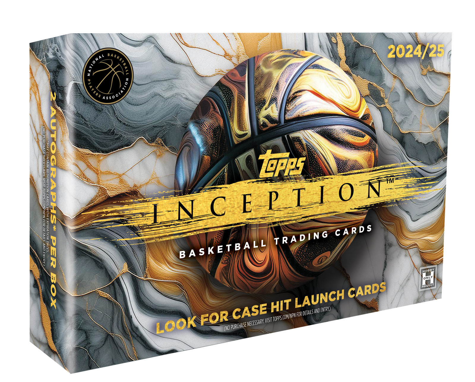 2024-25 Topps INCEPTION HOBBY BOX (2 AUTOS) Basketball Brand New Sealed QTY