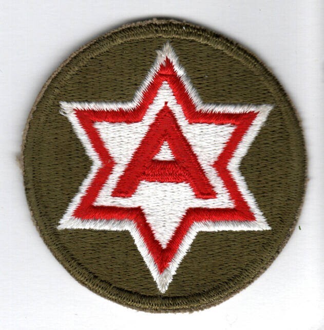 Original U.S. Army patch (1940's) - 6th Army