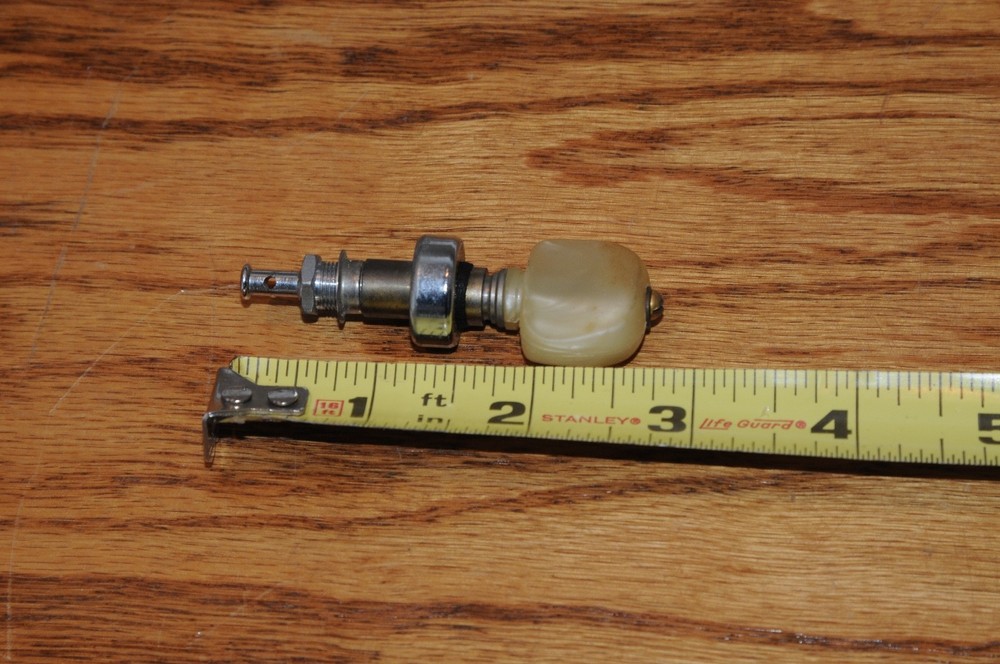 3 Three Geared Peg Tuning Knobs off Gibson Banjo Vintage Musical Instrument Part