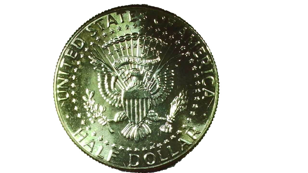 2024D - Kennedy Half Dollar Error - Struck Through Reverse - #235