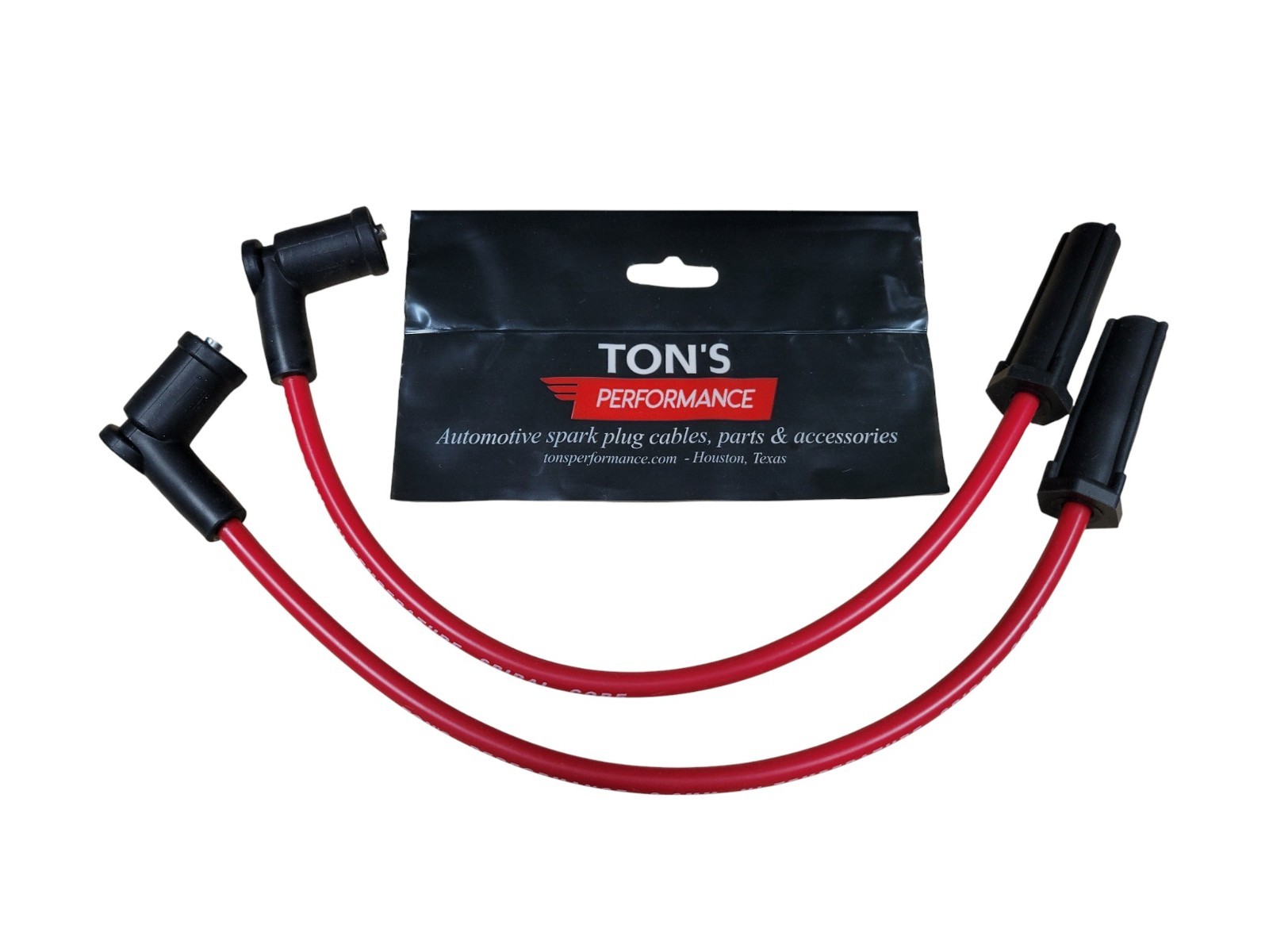 Ton's Performance 8mm Red Spark plug wires for 2002-2007 Victory motorcycles