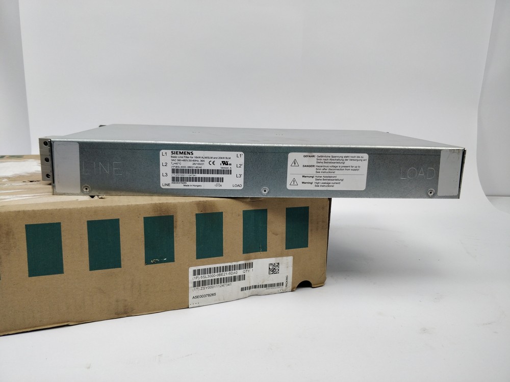 Siemens 6SL3000-0BE21-6DA0 Basic Line Filter