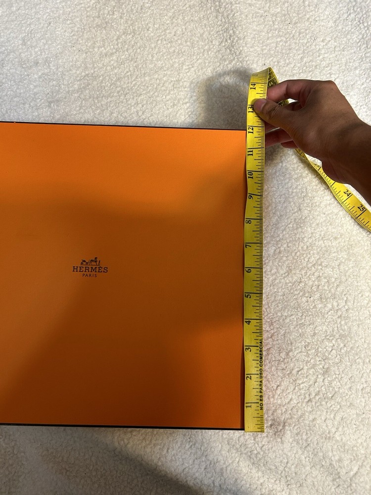 Authentic Hermès Empty Orange Gift Box Set (3 Boxes)