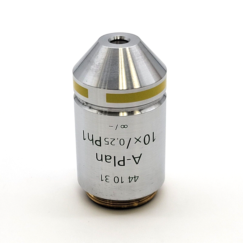 Zeiss Microscope Objective A-Plan 10x Ph1 ∞/- 441031 Phase Contrast