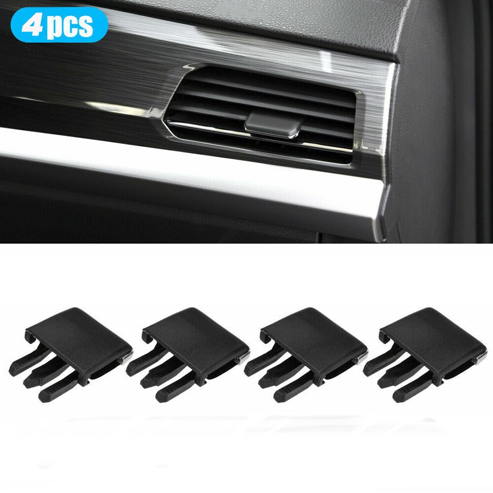 4PCS Car Front Center AC Vent Air Conditioning Vent Outlet Tab Clips For Corolla