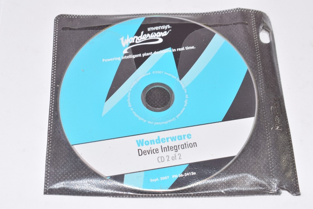 Invensys Wonderware Device Integration CD 2 of 2