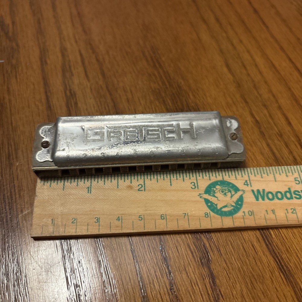 Musicraft Harmonica-Gretsch Made In Germany 4"X1"