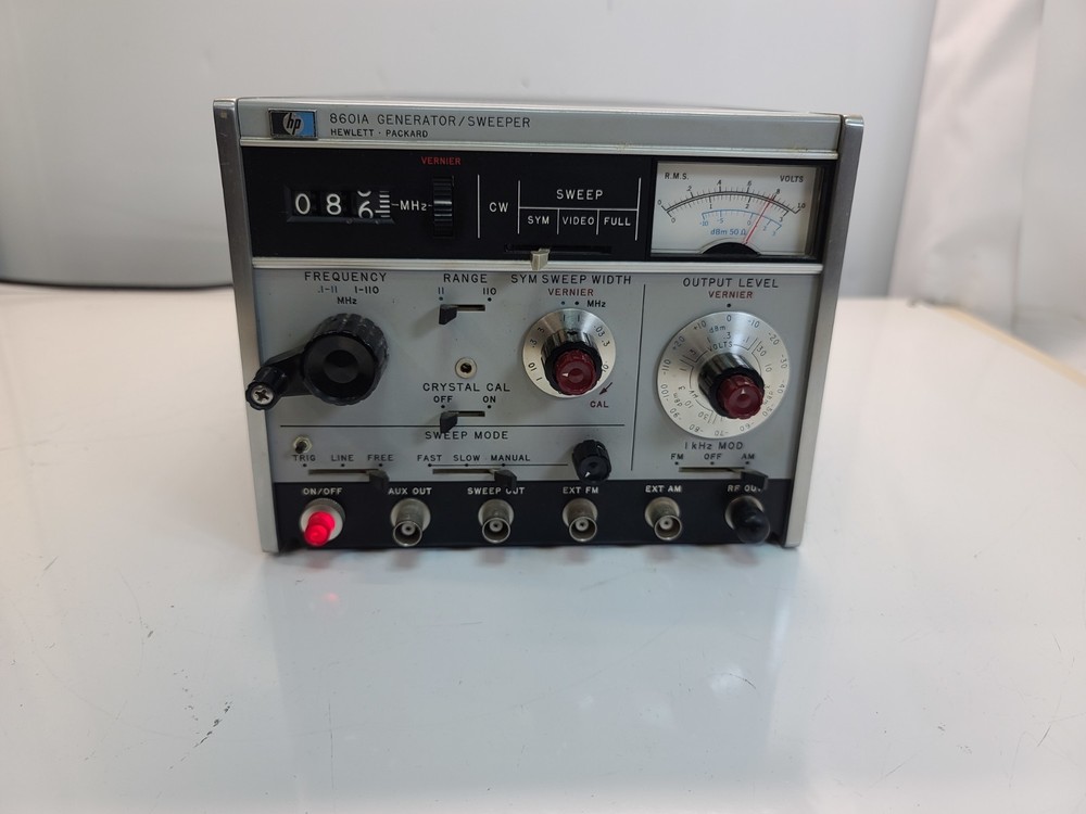 HP 8601A GENERATOR/SWEEPER 0.1-110 MHz Good Condition Tested