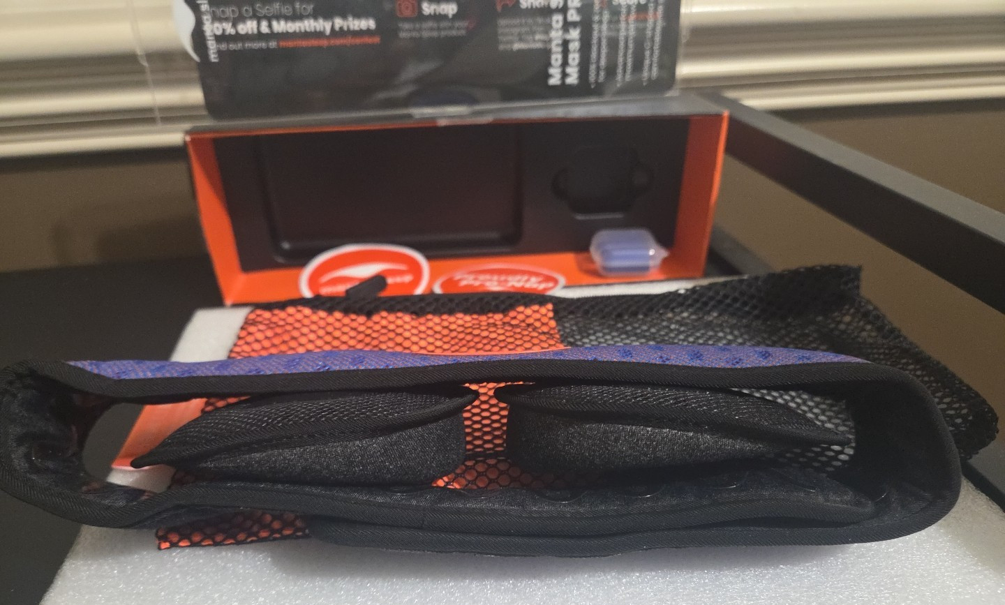 MANTA Pro Sleep Mask (100% Light Blocking) NEW OPEN BOX ITEM